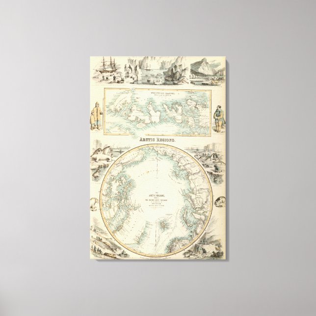Arctic Regions Canvas Print (Front)