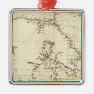 Arctic Regions Metal Tree Decoration