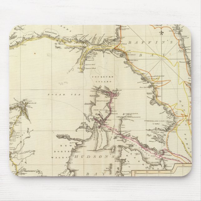Arctic Regions Mouse Mat (Front)