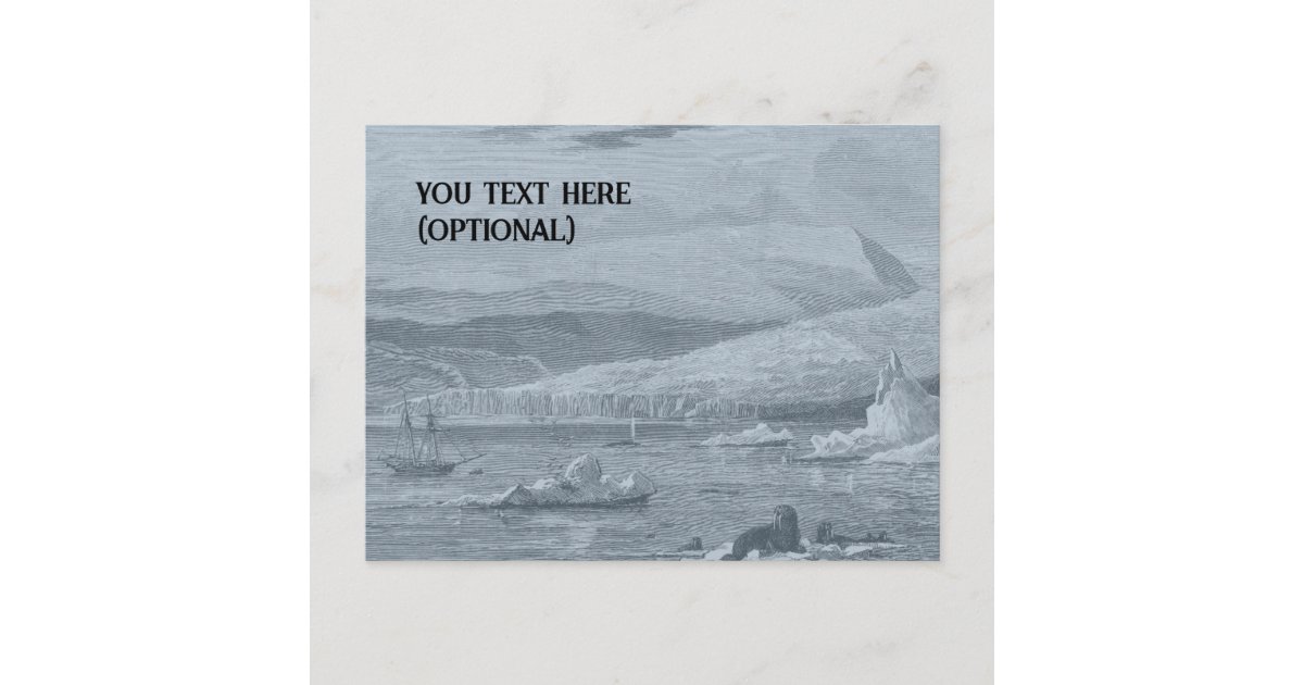 Arctic Scene Postcard | Zazzle