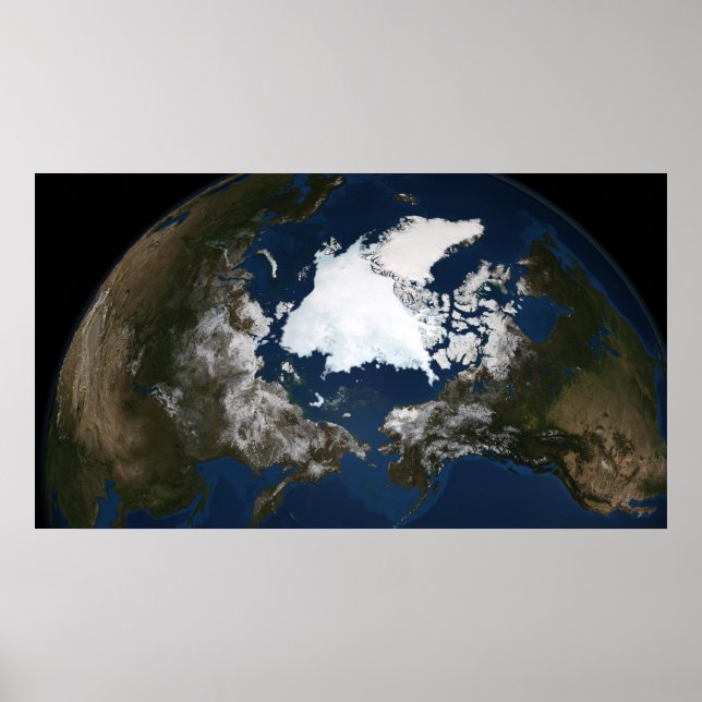 Arctic sea ice poster (Front)