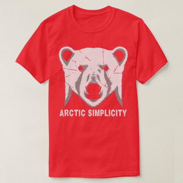 Arctic simplicity TShirt (Design Front)