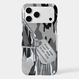 Arctic Snow Camo w/ Dog Tags