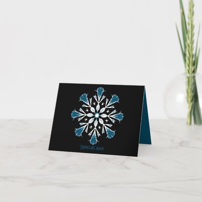 Arctic Sparkle Holiday Card (Front)