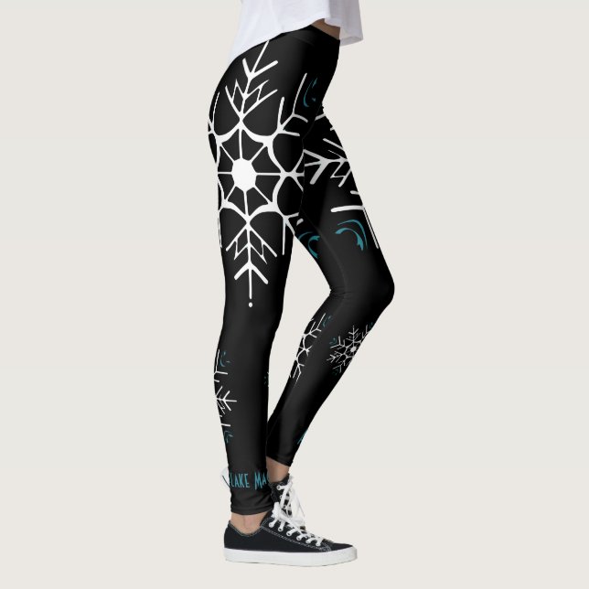 Arctic Sparkle Leggings (Right)