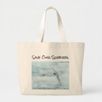 Arctic Tern Save Our Seabirds Bag by RoseWrites