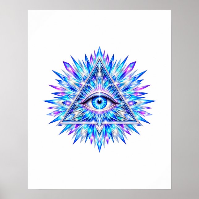 Arctic Triangle Eye Poster (Front)