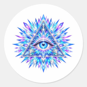 Arctic Triangle Eye Sticker