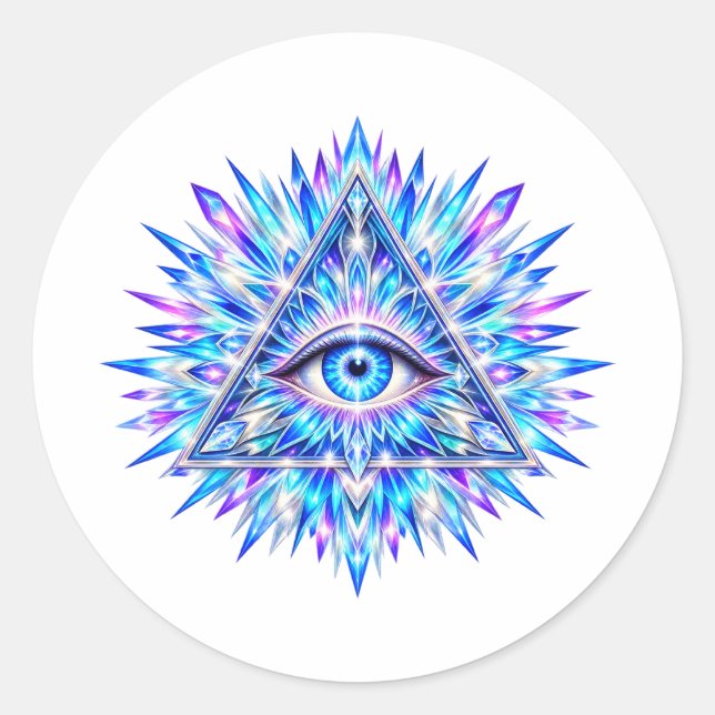 Arctic Triangle Eye Sticker (Front)