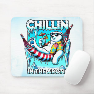 Arctic Vacation Mouse Mat