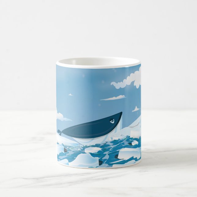 Arctic Whale Coffee Mug (Center)