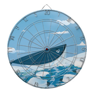 Arctic Whale Dartboard