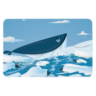 Arctic Whale Magnet