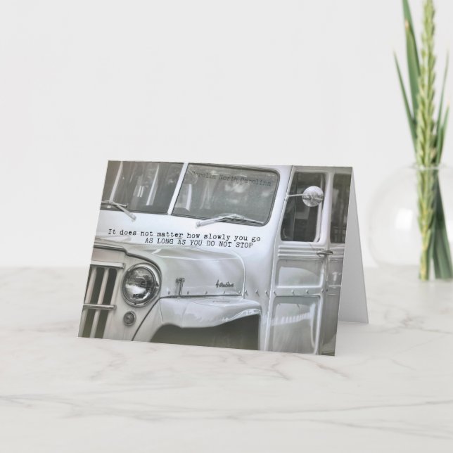 ARCTIC WHITE Greeting Card (Front)