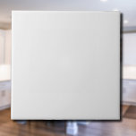 Arctic White Solid Colour | Classic Elegant Tile<br><div class="desc">Arctic White Solid Colour | Classic | Elegant | Trendy | Stylish | Gift</div>