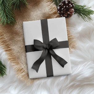 Arctic White Solid Colour Classic Elegant Wrapping Paper