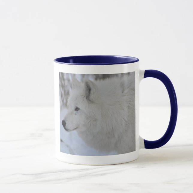 Arctic Wolf Mug (Right)