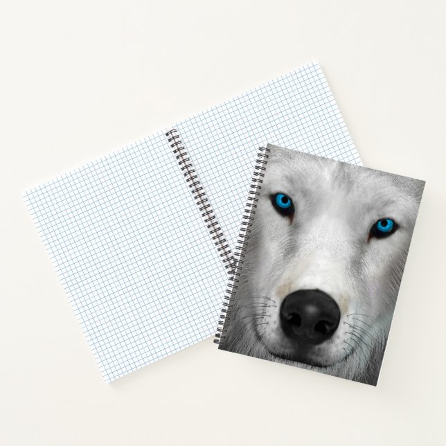 Arctic Wolf Notebook (Inside)