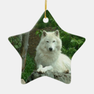Arctic Wolf Ornament