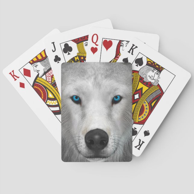 Arctic Wolf Playing Cards (Back)