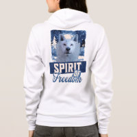 Arctic Wolf Spirit of Freedom Wildlife Design
