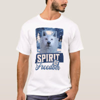 Arctic Wolf Spirit of Freedom Wildlife Design