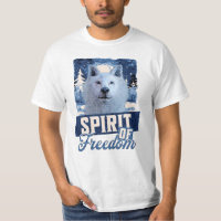Arctic Wolf Spirit of Freedom Wildlife Design