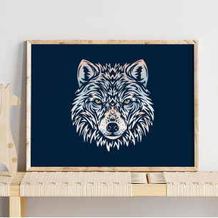 Arctic Wolf   Wolf Winter Wall Print