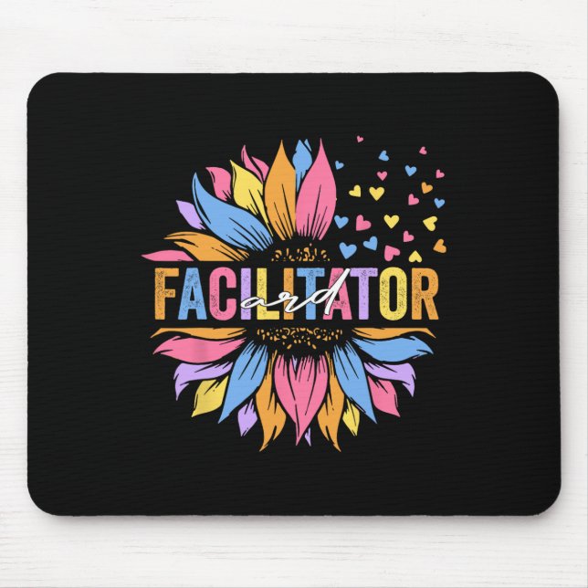 Ard Facilitator Special Education Sunflower  Mouse Mat (Front)