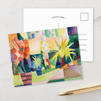 Arden on Lake Thun | August Macke Postcard