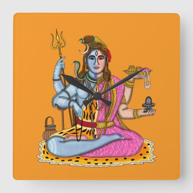 Ardhanarishvara Clock (Front)