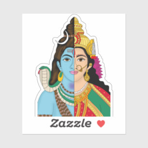 Ardhanarishwara Sticker