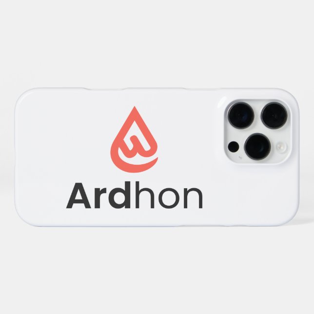 Ardhon - wear your style, your way iPhone case (Back Horizontal)