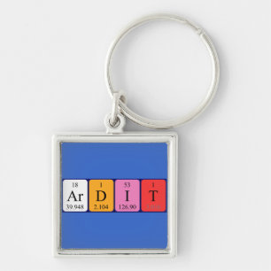 Ardit periodic table name keyring