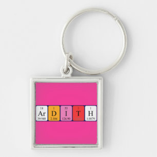 Ardith periodic table name keyring