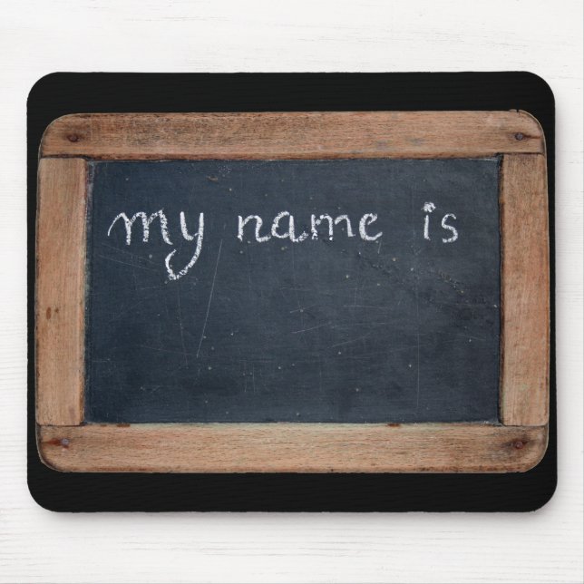 Ardoise #02 - English Lessons Mouse Mat (Front)