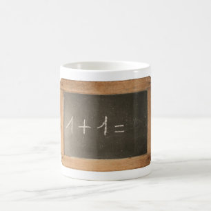 Ardoise 04 Mathematical lessons mug