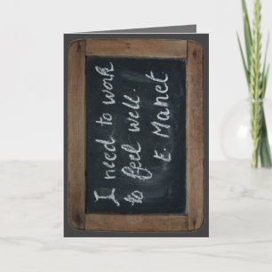 Ardoise 07 - Manet's Quote - Card