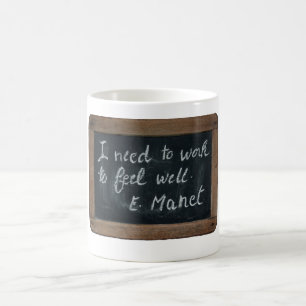 Ardoise 07 Manet's Quote Mug