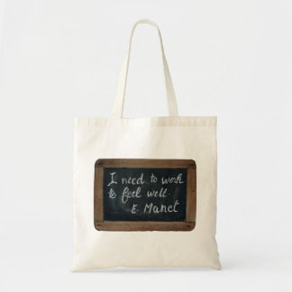 Ardoise 07 Manet's Quote Tote bag