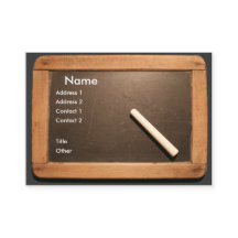 Ardoise Vintage School Slate with Chalk Business C