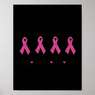 Are In Together Family Friends Breast Cancer Aware Poster