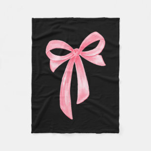 Are loved john 3_16 pink bow christian faith fleece blanket