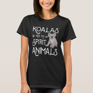 Are My Spirit Animals Vintage Koala Bear T-Shirt
