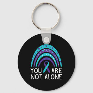 Are Not Alone Suicide Awareness Mental Health Key Ring