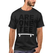 ARE ONE TEE (black-black)