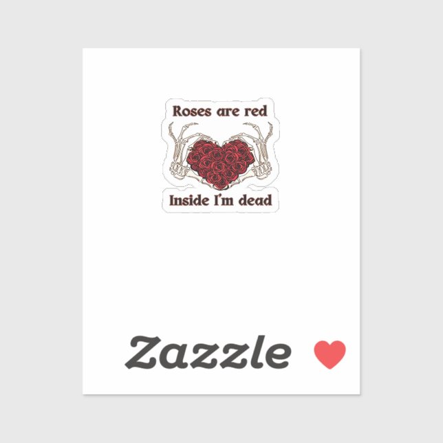 Are Red I'm Dead Classic (Sheet)