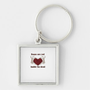 Are Red I'm Dead Classic Key Ring