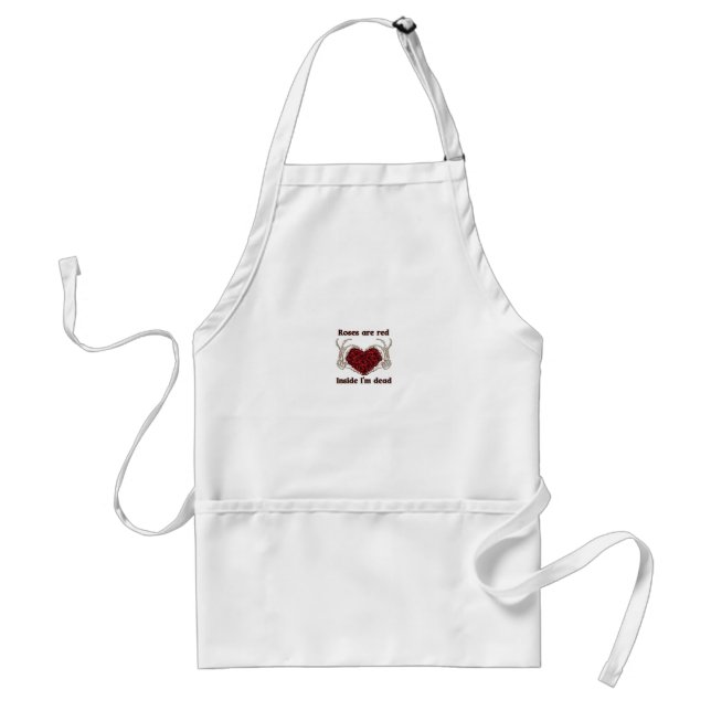 Are Red I'm Dead Classic Standard Apron (Front)