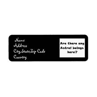 Are there any Astral beings here?-label